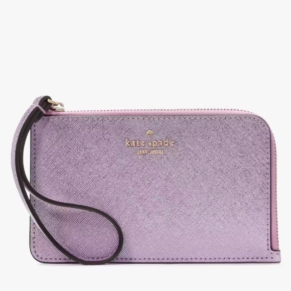 kate spade Handbags - - Kate Spade “Lucy” Metallic Wristlet NWT $129 Retail